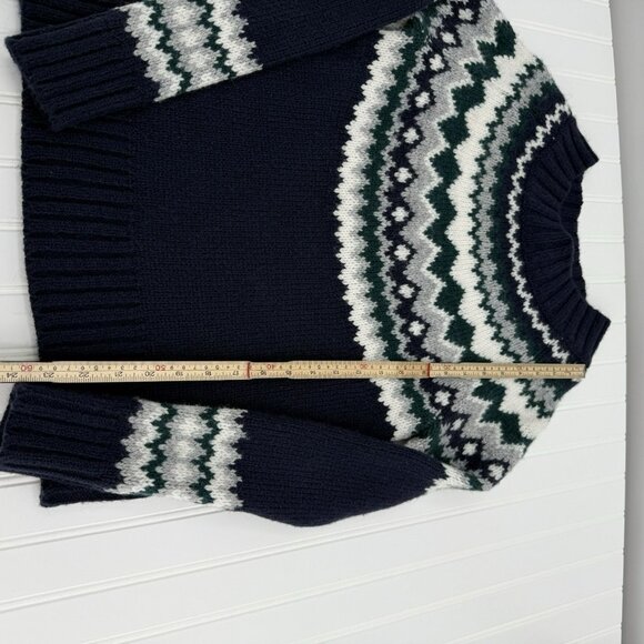 Banana Republic Fair Isle Sweater Acrylic Wool Blend Women’s XS - Picture 4 of 7